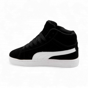 Кроссовки на меху А66 черные п/п