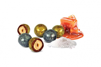 Драже фундук в молочно-шоколадной глазури, с солью, 500 г