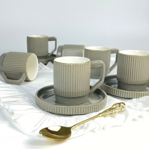 155-003 Кофейный набор 12пр. 120мл в под.уп.(х8)Фарфор