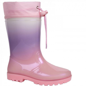 T-10604-B роз Сапоги резиновые для девочек (28-35)/8