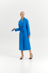 Пальто женское демисезонное 26102 (электрик)