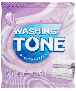 Отбеливатель для белья Washing Tone 450г Сэльвин-Про/40/ОПТ