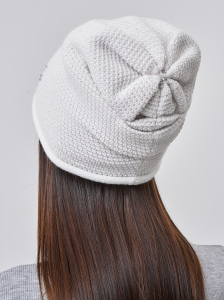 Шапка на велюре с кашемиром ESW 25509