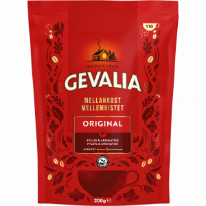 Кофе растворимый сублимированный Gevalia Original Mellanrost 200 гр