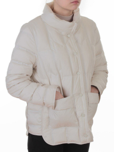 8810 MILK Куртка пуховая облегченная женская (утиный пух)