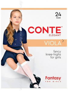 Гольфы детские 24С-173СП Viola Conte Elegant Дроп п/а