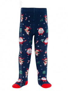 Колготки детские 19С-98/1СП 553 Новогодние Conte Kids [6 шт] Дроп х/б
