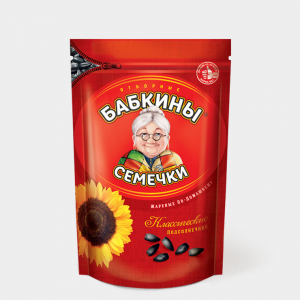 «Бабкины семечки», семечки отборные, жареные, 500 г