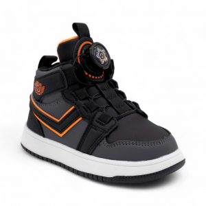 Ботинки В7772-3 черн/сер