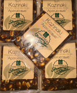 Козинаки Арахисовые Вес 60 гр