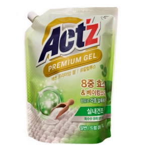 PIGEON Концентрированный гель для стирки с ароматом эвкалипта / Act'z Premium Gel, 1000 мл