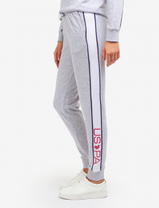 USPA HIGH WAISTED JOGGER WITH PIPING