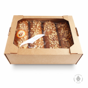 Рулет с вареной сгущенкой и грецким орехом (КОРОБКА 3.9 - 4 кг)