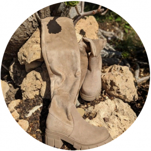 Ab.Zapatos Botas-medias 22 Taupe АКЦИЯ