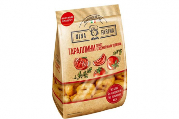 «Nina Farina», тараллини с томатом и ароматными травами, 180 г