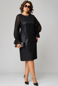 Платье EVA GRANT 7284 чёрный