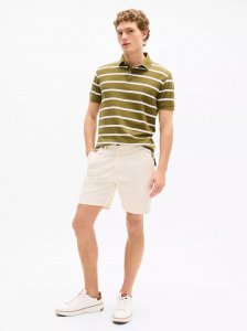 Regular Fit Stripe Wicking Polo