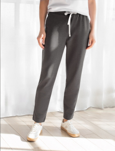 Брюки из облегченного футера с эластаном