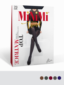 Minimi Колготки TOP MATRICE 70 (микрофибра с рисунком - матрица)