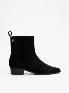 Suede Cowboy Chelsea Boot