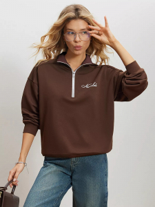 Свитшот на металлической молнии