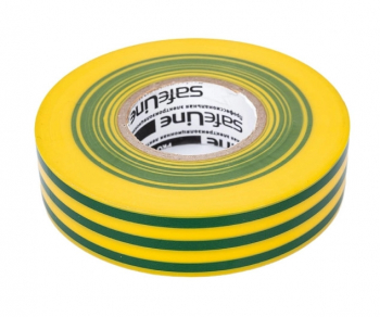 Изолента Safeline 15/10 жёлто-зелен