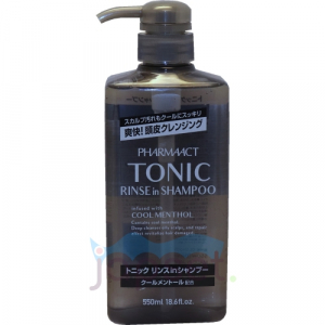 Pharmaact Tonic Rinse in Shampoo Шампунь тонизирующий для мужчин, 2 в 1, 550 мл
