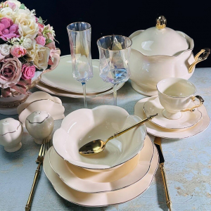 205-573 Обеденный сервиз 38пр. МИРАЖ в под.уп.(х1)Фарфор