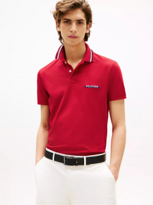 Regular Fit Hilfiger Tipped Pique Polo