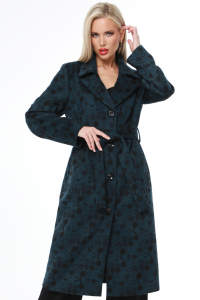 Пальто демисезонное с поясом