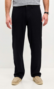 Брюки лен P511-0852 navy