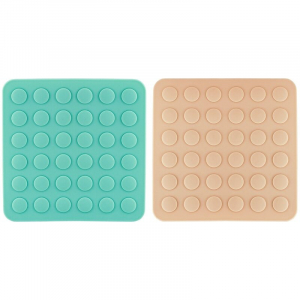 160-048 Силиконовый коврик под горячее 17х17 см (х72)