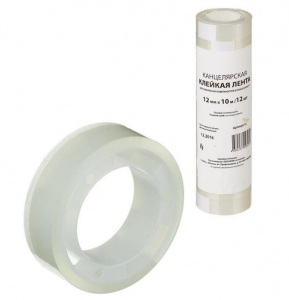 Канцелярская лента 12мм*28м 12шт