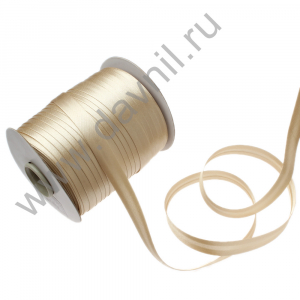 Косая бейка атласная 1,5 см 80 ярдов бордовая 33