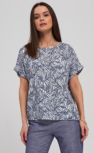 Блузка F212-1131-1 blue