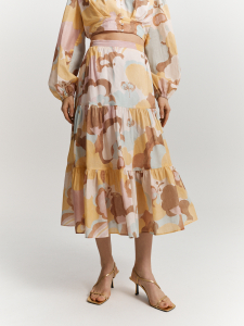 Юбка-миди из хлопка