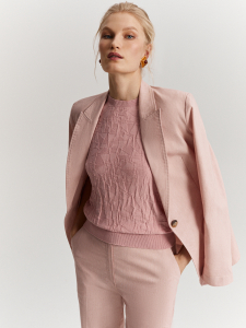 Топ с фактурным рисунком