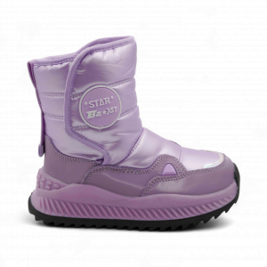 Дутики зимние В5115-17 фиолетовые