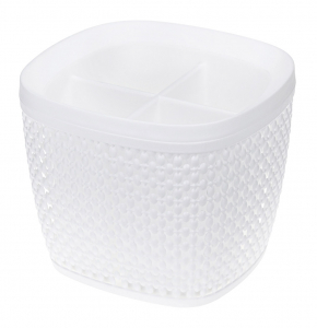 Подставка для столовых приборов пластмассовая 