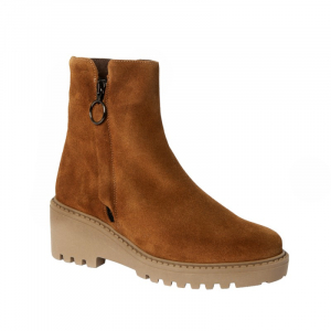 Rodri. Botin Cuña Confort Mujer Piel Cuero