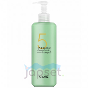 Masil 5 Probiotics Scalp Scaling Shampoo Шампунь с пробиотиками для глубокого очищения и укрепления волос, 500 мл