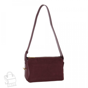 Сумка женская кожаная 5736BDAA wine red Baidou/30