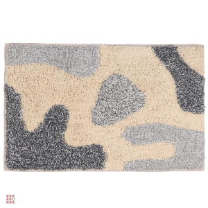 VETTA Коврик для ванной 40x60 см, хлопок, серый, (Индия)