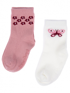Носки для девочки, 2 пары в комплекте