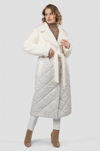 02-3282 Пальто женское утепленное (пояс)