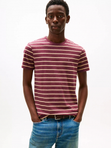 Extra Slim Stripe Stretch-Cotton T-Shirt