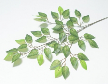 Искусственные цветы, Ветка кустовая яблоня 42 листа (1010237) зеленый