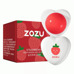 Бальзам для губ в стильной упаковке ZOZU STRAWBERRY