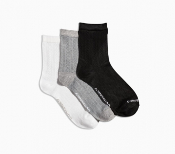 3-Pack Pointelle Ankle Socks