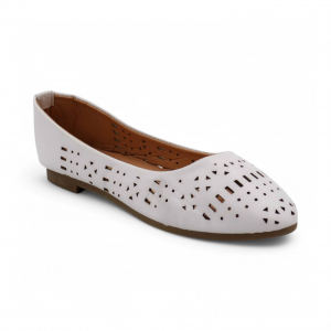 Женские балетки D3-3 белые